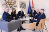 Deputy Speaker of the House of Peoples of the PA BiH Dr Dragan Čović meets with the Prime Minister of the Republic of Croatia in Zagreb